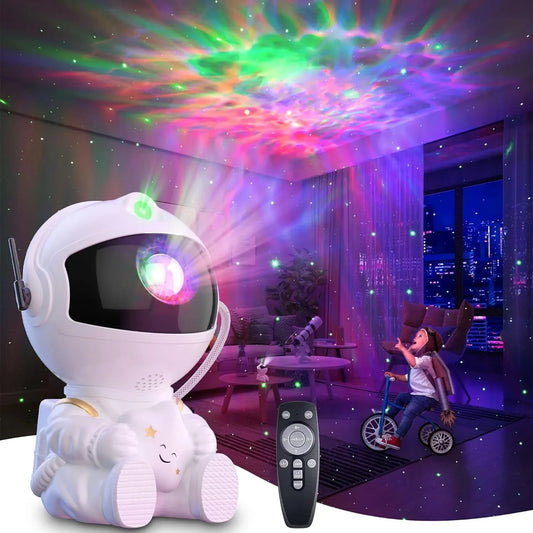 Galaxy Night Light Astronaut Space Projector